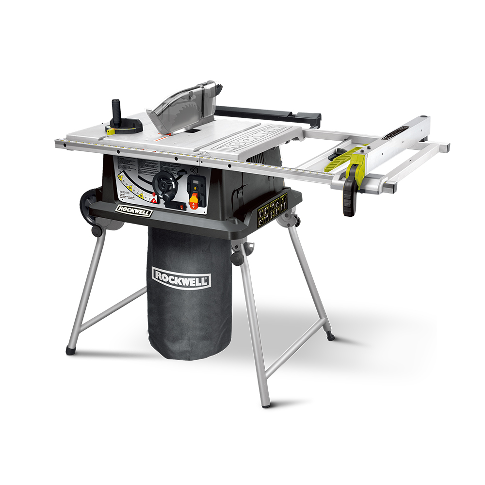 15.0 Amp 10" Jobsite Table Saw with Laser Rockwell Tools